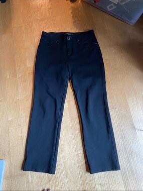 Simon Chang Black Bootcut Stretch Jeans